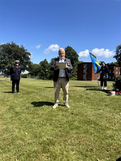 Johan Hallin h&ouml;ll tal